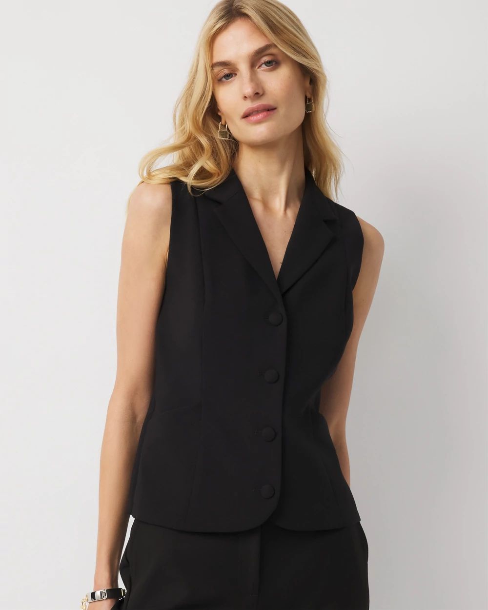 YKA　rimark Tailored vest Tailored Vest | White House Black Market